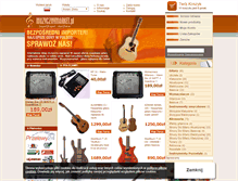 Tablet Screenshot of muzycznymarket.pl